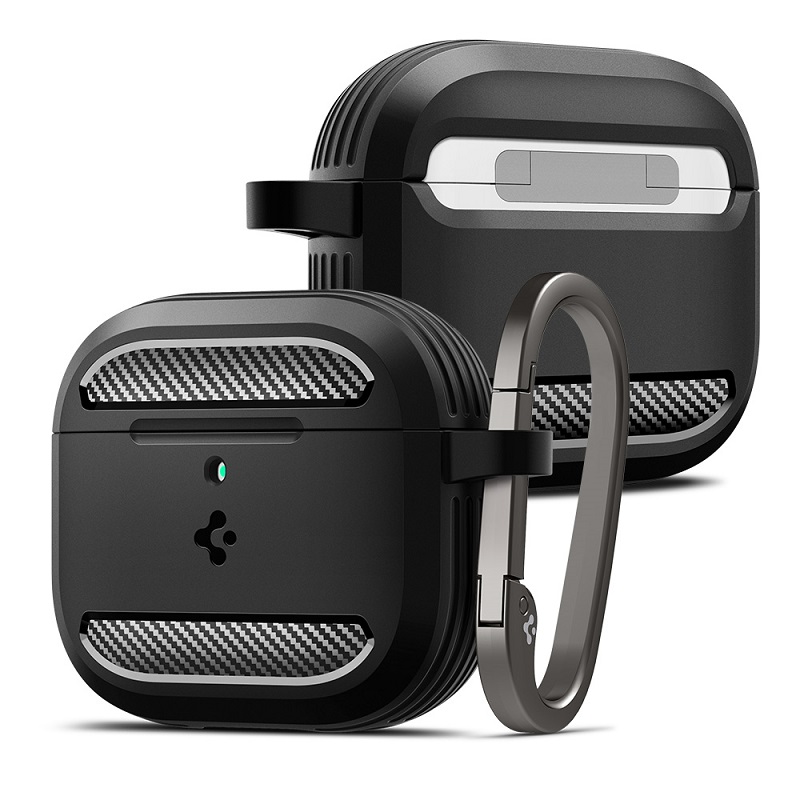 Hộp đựng - Vỏ ốp Airpods 4 Spigen Rugged Armor 3